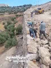  6 تعهدات ..ابو الامير الشمري ...استصلاح الأراضي الزراعيه بناء سناسل حجريه تشييك مزارع