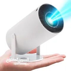  1 Universal HY300 Ultra HD High Dynamic Range 180 Degree Flip Portable Projector بروجكتور محمول