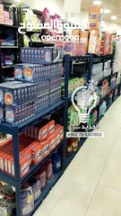  17 رفوف بلاستيك عملية واقتصادية كل رف بتحمل 100 كيلو