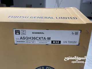  4 للبيع 3 مكيفات جنرال   3 inverter  ton غير مستعمله