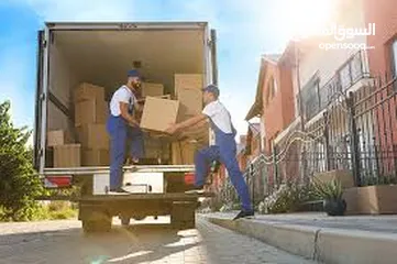  3 Movers and packing House Villa office store shifting النقل عام شحن اثاث بيت منزل اغراض نجار عمال شحن