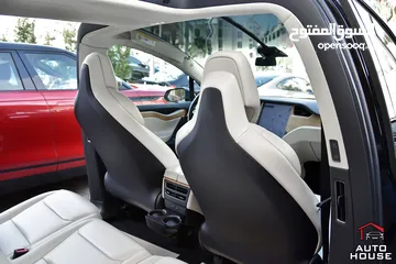  5 تسلا Model X كفالة الوكالة 2018 Tesla Model X D75