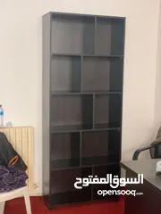  11 خزانة الكتب متوفر بعدة موديلات وألوان توصيل وتركيب مجاني داخل عمان ارتفاع مترين عرض 80سم عمق 30سم