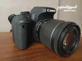  4 كاميرة كانون 800d استعمال شخصي بحال الوكالة للبيع