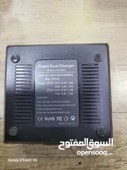  4 شاحن بطاريات كشاف كاميرا charger for camera