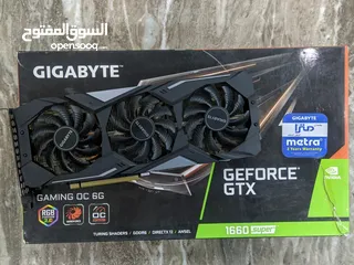  1 Gigabyte GTX 1660 SUPER GAMING OC 6GB GDDR6 (3 Fan)