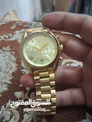  2 ساعة اصلية من michael korse رجالية مستعملة استعمال خفيف