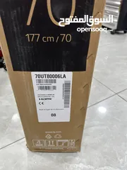  3 شاشه ال جي 70 بوصه سمارت فوركي 8000 احدث اصدار
