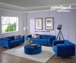  6 تتوفر أريكة فاخرة جديدة..sofa set for sale