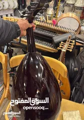  4 عود حكيم صناعه زرياب سوري زند عياري مع حقيبه جلد وريشه فقط ب 69.99 دينار
