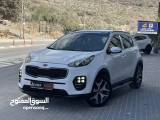  9 كيا سبورتاج 2017/16 بحالة الشركة