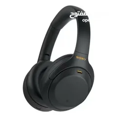  1 Sony WH-1000-XM4 Bluetooth headphones سماعة سوني بلوتوث