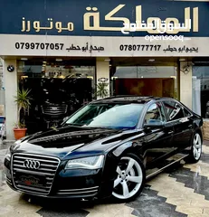  1 Audi A8L Quattro 2012 بحالة الوكالة قاطعة : 80000 km فقط