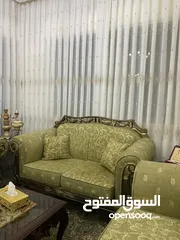  7 طقم ضيوف 9 مقاعد بسعر ممتاز  وحالة ممتازة وسعر قابل للتفاوض