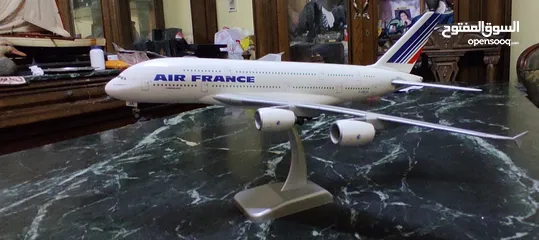  16 نموذج  فاخر مطابق للأصل لطائرة Air France