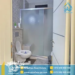  6 شقه مميزة مفروشه للايجار مع ترس قرب بلديه رام الله