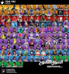  8 حسابات فورت للبيع  بأسعار ممتازة قرأت الوصف تحت......