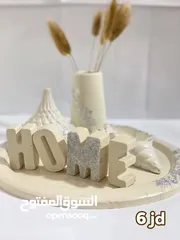  21 تحف جبس مصنوعه يدويا