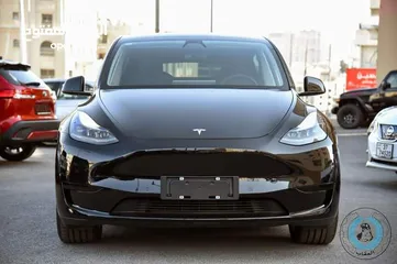  3 #Tesla  2022 تيسلا عداد صفر Zero Mileage اللون : اسود من الداخل اسود