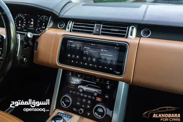  21 Range Rover Vogue 2019 Autobiography Black package   السيارة وارد الماني و بحالة ممتازة جدا