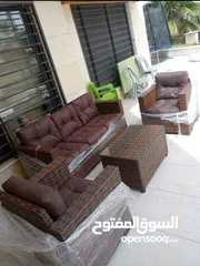  21 عروض على أطقم رتان الخماسي فقط 115 شامل التوصيل داخل عمان والزرقاء