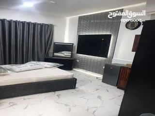  4 للايجار الشهري شقة استديو مفروشة في عجمان منطقة الجرف