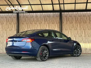  16 تيسلا بيرفورمانس فحص كامل بسعر مغرري جدددا Tesla Model 3 Performance 2022