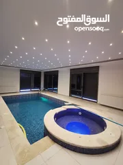  6 شقة Luxury طابقية مساحة 600م مع مسبح داخلي