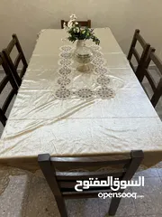  6 طاولة سفرة بحالة ممتازة للبيع