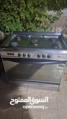  1 فرن غاز خمس عيون بحالة جيدة