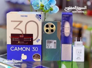  1 جديد مكفول سنه Kamon 30 5G رام 24  ججيا 512 متوفر توصيل