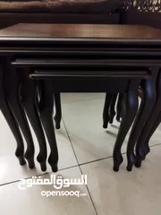  2 طقم طاولات سيرفيس للبيع بحالة ممتازة
