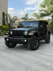  1 Jeep Rubicon 2022  محرك 2000 هايبرد Plug in