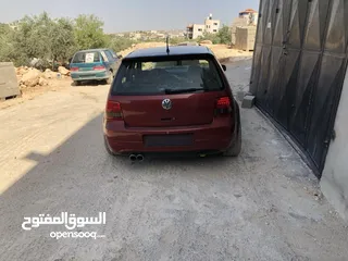 3 جولف mk4  ماتور 1006 جير عادي  فحص نخب خاليه من القصات والضربات