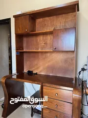  1 مكتب دراسة وجيمنج خشب ممتاز