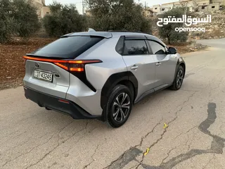  7 تويوتا bz4x 2022 برو فل الفل استخدام الأردن عداد 28 الف كيلو بحاله الوكاله