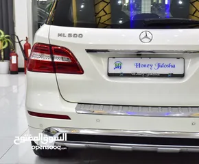  7 Mercedes Benz ML500 4Matic ( 2013 Model ) in White Color GCC Specs