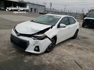  6 2015 Toyota corolla S