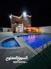  1 شالية للايجار طريق البحر الميت