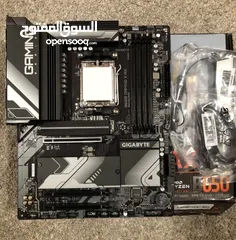  2 بورد رايزن am5 b650 و رامات ddr5 بسرعات مختلفة
