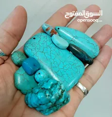  25 خواتم فضه مطعمه بالحجر الكريم