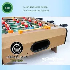  4 تابل سوكر لعبة طاولة كرة قدم (جيم) تفاعلية لشخصين، لعبة رياضية للياقة البدنية من سن 3-10 سنوات،