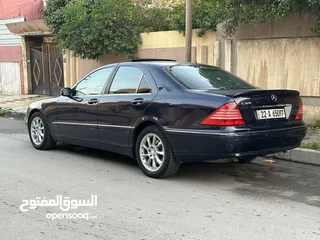  4 مرسيدس s320 موديل 2001