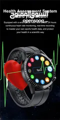 3 Business Fitness Smart Watch,Body Temperature,Calls,Heart Rate,msg display,Big Screen,Multi Sports