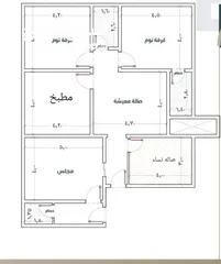  4 رسم خرائط فيلات حديثة بنغازي