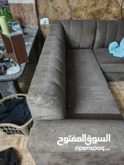  1 طقم كنب مستعمل نظيف
