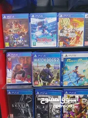  15 سيديات بلايستيشن فور  و فايف PS4 &PS5 CD.S