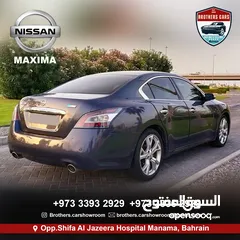  4 Nissan Maxima 2013
