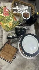  2 ادوات طبخ ودلات قهوه وصواني