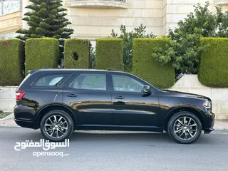  7 DODGE DURANGO 2018 (GT Edition) Full Loaded وارد الوكالة قاطع مسافة 79 الف كم فحص كامل